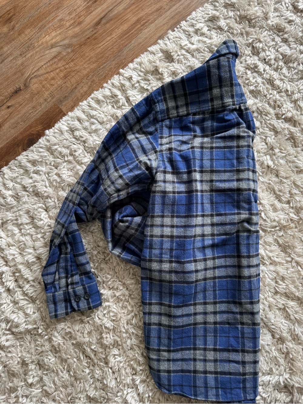 L.L. Bean 100% cotton vintage style flannel button down grandpa core - Picture 6 of 6